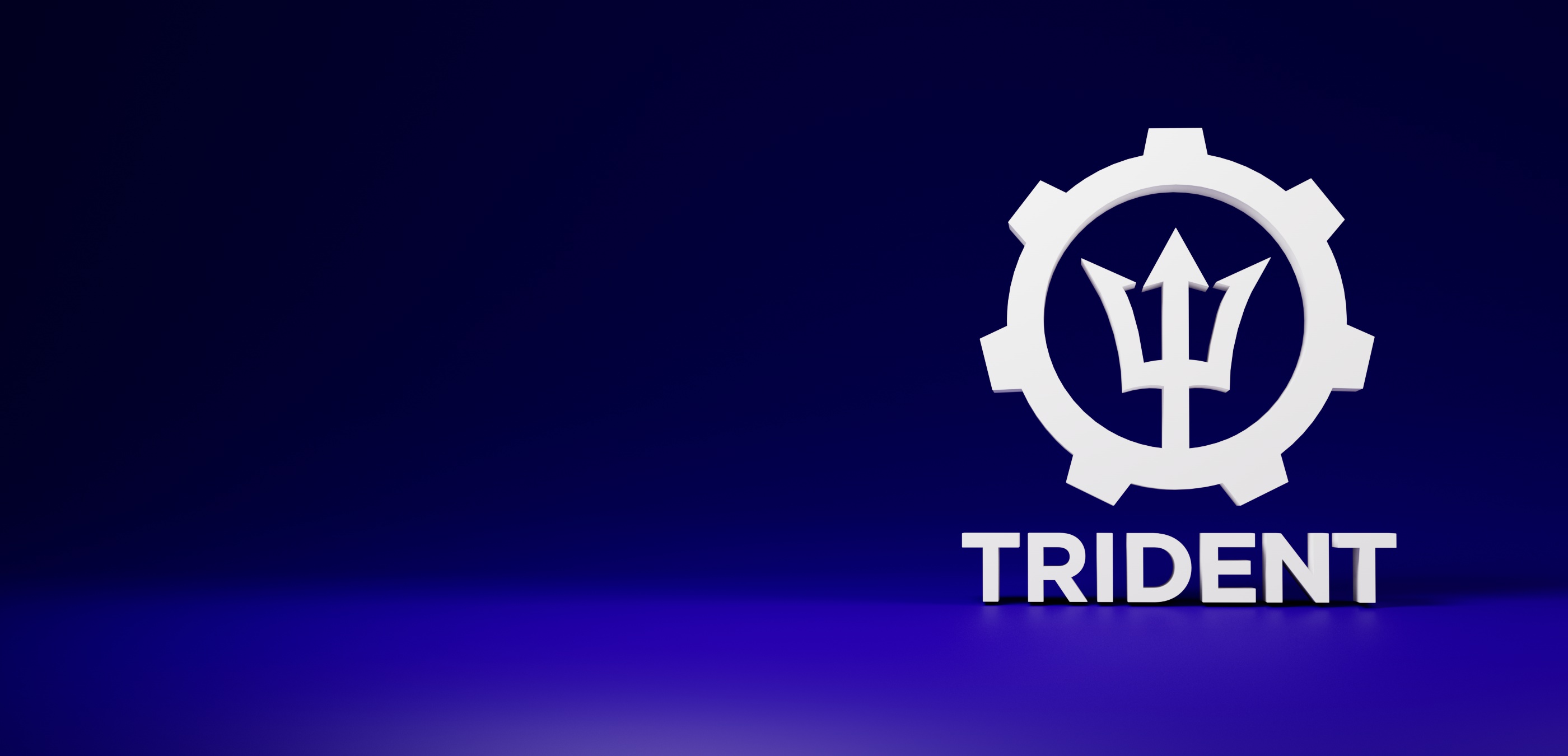 Trident 로고