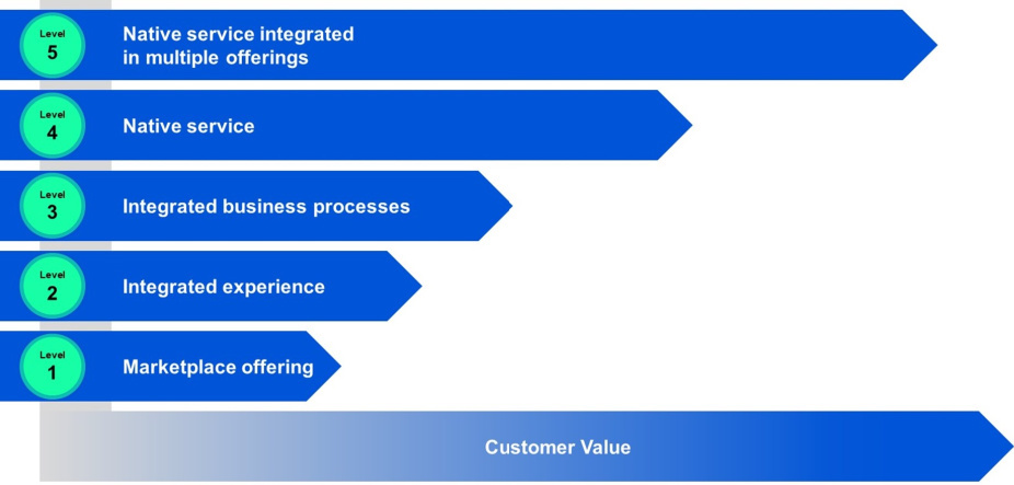 Levels of hyperscaler integration