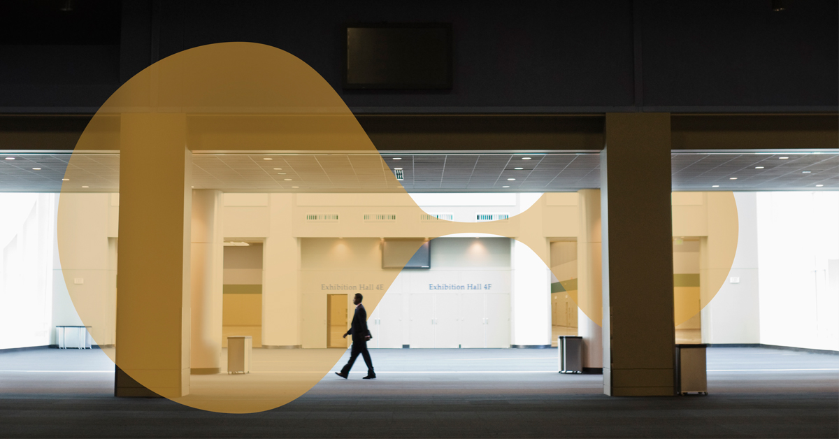 man walking in a room